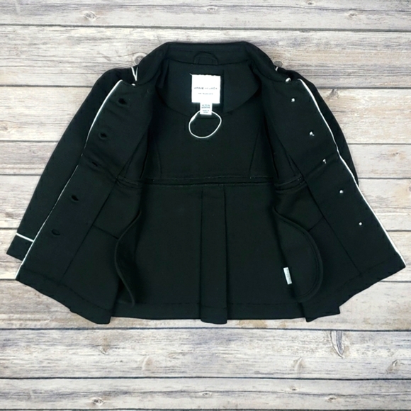 NWOT Janie and Jack Baby Girls Ponte Long Jacket
